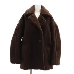 チノ CINOH 23AW CI BOA COCOON COAT BOA コクーンコート ショート丈 オーバーサイズ 38 ダークブラウン /MY ■OSのサムネイル