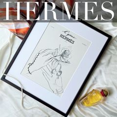 【HERMES】アンティーク　ポスター Hermes アンティークポスター1920's その他アート MYH 通販
