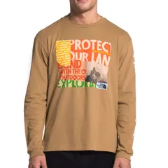 ザ ノースフェイス スウェット The North Face ROGUE GRAPHIC LS TEE ノースフェイス Tシャツ ハーフドーム プリント ロンT 長袖Tシャツ クルーネック ロングTシャツ メンズ USA USA企画 海外限定