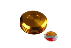 新品 ポッシュ(POSH) バイク用品 マスターシリンダーキャップ(ネジ込み式) NISSIN(ニッシン) ゴールド 500051-04