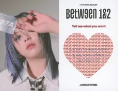 【中古】コレクションカード(女性) TWICE/ジョンヨン/CD「11TH MINI ALBUM BETWEEN 1＆2」封入特典メッセージフォトカード