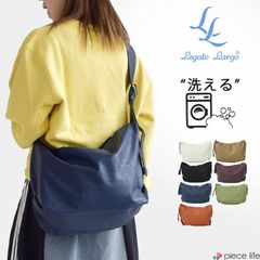 【15％OFF】 レガートラルゴ Legato Largo バッグ ショルダーバッグ ハンモック A4 ワンショルダーバッグ フェイクレザー 洗える 洗濯可能 お洗濯 レディース 斜めがけ 大容量 軽い 軽量 バナナショルダー LG-F3042Z