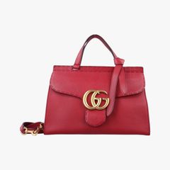 グッチGucciGGマーモント レッド レザー 421890 D020156449