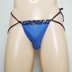 オープンバックふんどし　男性用　カップ型　メッシュ生地