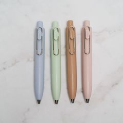 【フォローで10%オフ】（単品）三菱鉛筆 ユニボールワンP 0.38mm ソーダ はっか コーヒー もも _