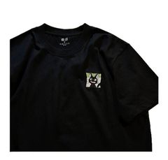 【限定品】【モード系×刺繍】刺繍  ししゅう  刺繍技術   コットンTシャツ  刺繍Tシャツ  刺繍tシャツ 刺繍のこだわり 刺繍Tシャツ 猫 刺繍猫 オリジナルTシャツ ネコ 個性派  ワンポイントの刺繍 プレゼント 男女兼用 カップル ペア