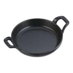 STAUB 20cm ラウンドホットプレート 蓋なし 5個セット ストウブ 黒
