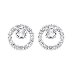 新品♥スワロフスキーSwarovskiピアス・ティアドロップクリスタル白銀 