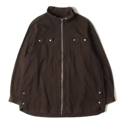 White Mountaineering ホワイトマウンテニアリング ジャケット サイズ:2 22AW フランネル ジップ シャツジャケット FLANNEL ZIP SHIRT ブラウン アウター ブルゾン コート 上着【メンズ】
