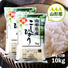 米 山形産コシヒカリ10kg  お米 令和6年産 白米 送料無料（沖縄のぞく）