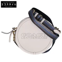 【極美品】COACH キア サークル ショルダーバッグ ポシェット クロスボディ COACH コーチ ショルダーバッグ KIA キア CA098 レディース