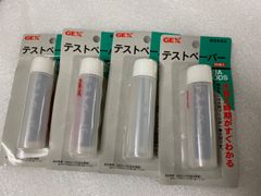 GEX テストペーパー20枚入り× 4個ペーハー測定ph