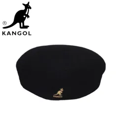 カンゴール kangol ハンチング 帽子 ハット ベレー帽 233-069601 0258BC ブラック×ゴールド ハンチング メンズ レディース 504 ウール ウール素材 カジュアル ファッション KANGOL 504 CAP 新品 正規品 未使用品