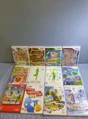 wiiソフト　12本セット　まとめ売り　動作起動未確認品　D288