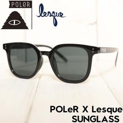 サングラス トイサングラス POLeR × LESQUE SUNGLASS ポーラー レスケコラボ 251MCV0205 BLK 日本代理店正規品