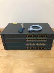 【CCNA、CCNP】5台セットCiscoL3L2スイッチ3560、2960、ルーター