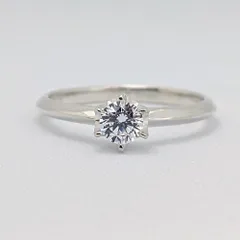 受注生産品】 ティファニーセッティング 0.2ct US2号 付属品全て有り