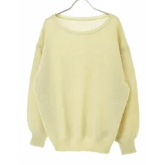 【LEPSIMLOWRYSFARM】LPH62749AD 5ゲージカノコライクボートネックプルオーバー長袖ニットセーター