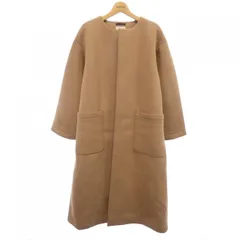 LE PHIL ポンチョコート サイズ1 ルフィル トレンチ フード 7部袖 ADORE - LE PHIL/ル フィル ソフトウールリバーコート ポンチョ