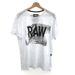未使用品 G-STAR RAW ジースターロウ 半袖 カットソー サイズ:M  ホワイト  メンズ 　241011009498