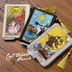 OGC キャットタロットポーチ 財布 バッグ おしゃれ シンプル 猫 sun