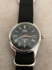 値下げ 稼働★美品★HAMILTON スモセコ レディースＱＺ腕時計 電池新品 Hamilton - 値下げ 稼働☆美品☆HAMILTON ハミルトン スモセコ