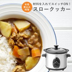 新品未使用 アルファックスコイズミ スロークッカー JSC-T25レシピ本付