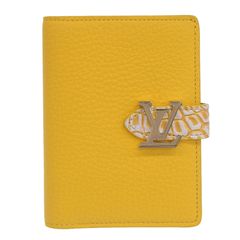 ルイヴィトン LOUIS VUITTON ヴェルティカルウォレット 二つ折り財布 トリヨン/クロコ イエロー 中古 新入荷 LV1815