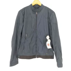 ディーゼル DIESEL ナイロンシングルライダースジャケット メンズ  L