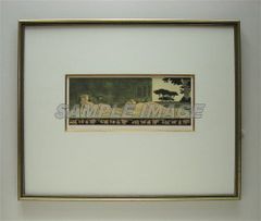 山下清澄 版画 「水浴の後・A」【額縁付き】Kiyozumi Yamashita#FA190020