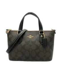 美品 コーチ 2WAY ハンドバッグ ショルダーバッグ 斜め掛け CH468 レディース COACH