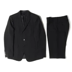 EMPORIO ARMANI エンポリオアルマーニ スーツ ピンストライプ ピークドラペル 2B テーラードジャケット&スラックスパンツ ITALIA LINE イタリアライン ブラック 黒 セットアップ イタリア製 ブランドのサムネイル