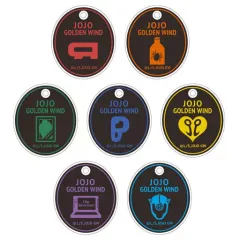 【中古】雑貨 全7種セット 「ジョジョの奇妙な冒険 第五部 黄金の風 アクリルチャームコレクション 暗殺者チーム」