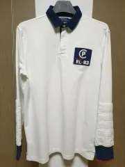 ポロ ラグビーシャツ コットン M