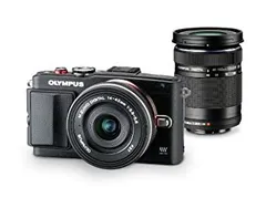 Amazon | OLYMPUS ミラーレス一眼 PEN Lite E-PL6 EZダブル