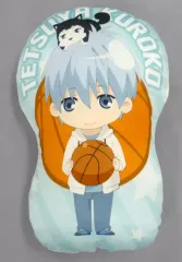 【中古】クッション・抱き枕・本体(キャラクター) 黒子テツヤ ダイカットクッション 「黒子のバスケ キャラポップストア」 黒バス購買部グッズ