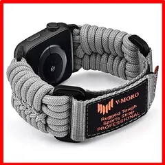 【おすすめ】 L-42/44/45/49mm（手首サイズ：17.3-20.8cm）_グレー コンパチブル Apple Watch バンド 42/44/45/49