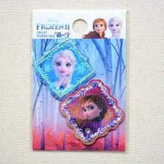 ワッペン アイロン ディズニー アナと雪の女王 アナ & エルサ シール ドレス ミニ D01Y2247 ぬいぐるみ フィギュア