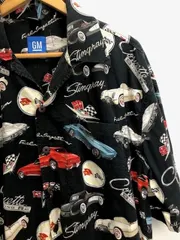 GM BY DAVID CAREY 車　プリント　アロハシャツ　サイズXL　06040703　851のサムネイル