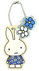 【特価商品】ナガノファクトリー(NaganoFactory)miffy ミッフィー アクリル&ウッドチャームA Moomin DB681A ブルー W35×H64×D3mm