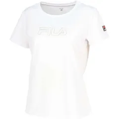 フィラ アップリケTシャツ（レディース) M ホワイト #VL2819-01 FILA 新品 未使用
