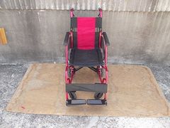 送料無料（一部地域を除く）ミキ軽量車いす キャリカル 介助型 PMS-2R　TS-25-0728-12