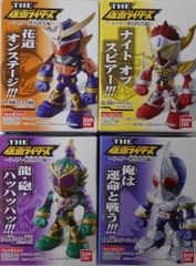 バンダイ ライダー戦国時代編/THE仮面ライダーズ THE仮面ライダーズ 全4種セット　ライダー戦国時代編
