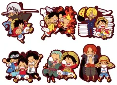 【中古】キーホルダー・マスコット(キャラクター) 全6種セット 「ワンピース ラバーマスコット バディコレ ルフィスペシャル!」