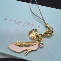 Samantha Thavasa サマンサタバサ チャーム キーホルダー ディズニー シンデレラ ゴールド