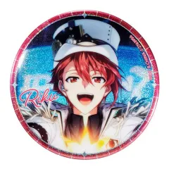 【中古】バッジ・ビンズ 七瀬陸 「アイドリッシュセブン カプセル缶バッジコレクション+♪ Vol.5」