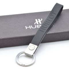 HUBLOT ウブロ キーホルダー キーリング ブラック ラバー アクセサリー ブランド【中古】【ほぼ新品】