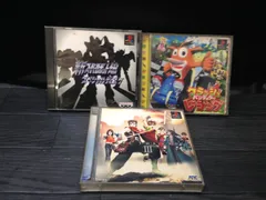 [新スーパーロボット大戦 スペシャルディスク][クラッシュバンディクーレーシング][アークザラッドⅢ] PS1 プレステ ソフト mFF067 ● ★