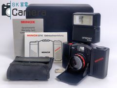 【中古】 MINOX GT-E Minoxar 35ｍｍ F2.8 UNOMAT top ストロボ付 ケース 説明書 付 ミノックス ジャンク