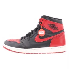 NIKE (ナイキ) 16年製 AIR JORDAN 1 RETRO HIGH OG BANNED BRED エアジョーダン1 レトロ ハイ オージー バーンド ブレッド ハイカットスニーカー US10/28cm 555088-001